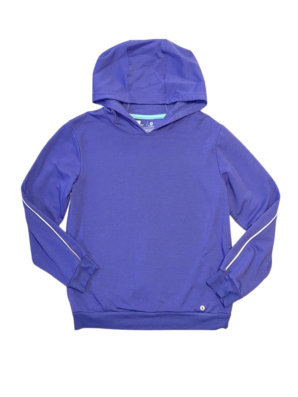 XERSION Girl's Purple Long Sleeve Hoodie Size XL 18.5